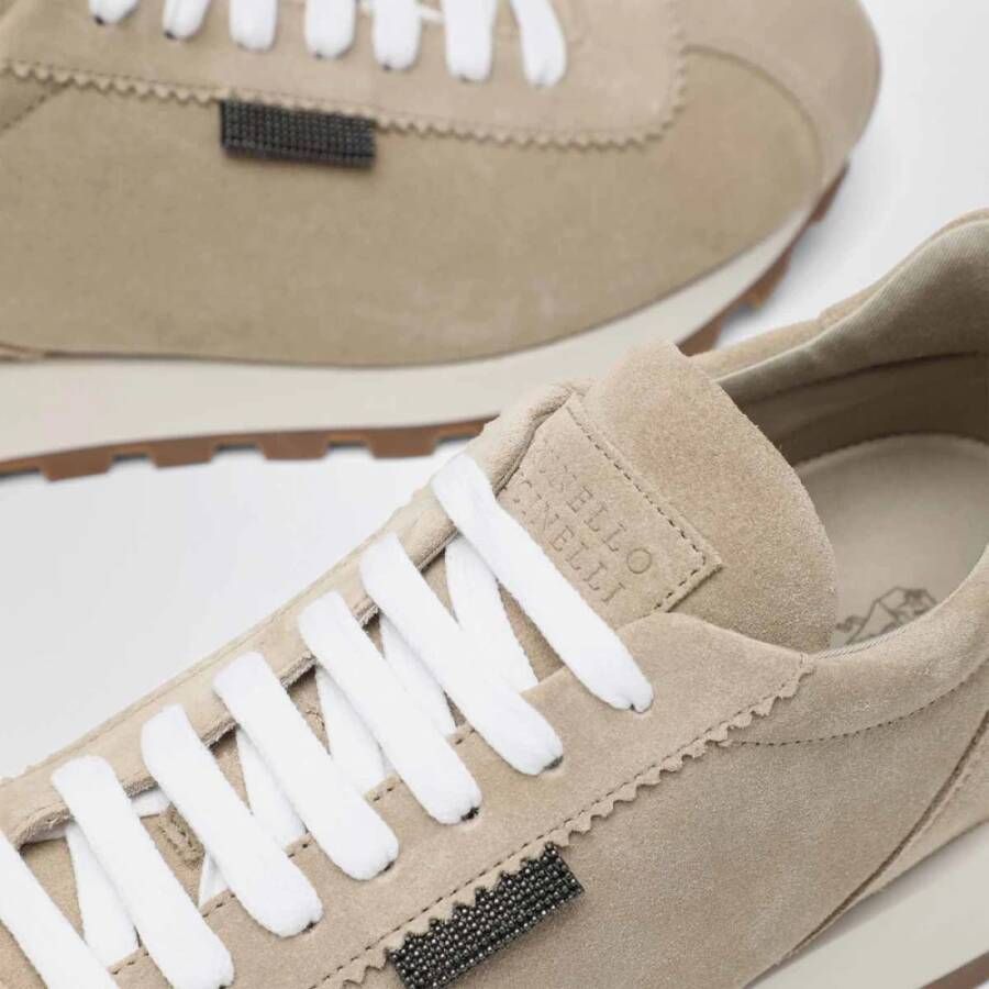 Brunello Cucinelli Beige Sneakers