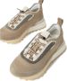 Brunello Cucinelli Beige Veterschoenen met Monili-detail - Thumbnail 2