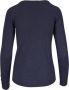 Brunello Cucinelli Blauwe Boothals Trui - Thumbnail 2