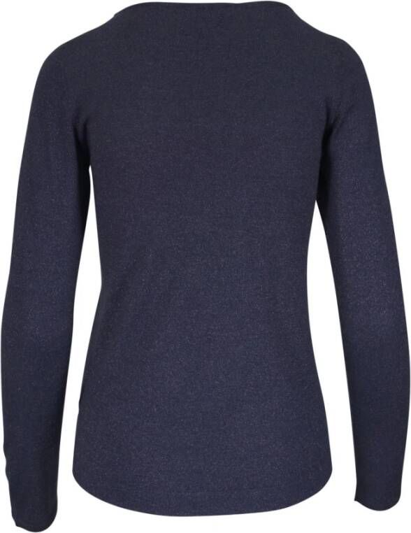 Brunello Cucinelli Blauwe Boothals Trui