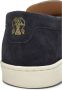 BRUNELLO CUCINELLI Blauwe Slip-On Penny Platte Schoenen Blue Heren - Thumbnail 7