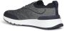 Brunello Cucinelli Blauwe Slip-On Sneakers met Gebreide Inzet - Thumbnail 2