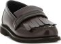 Brunello Cucinelli Bruin Leren Ketting Franje Schoenen - Thumbnail 2