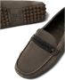 Brunello Cucinelli Bruin Leren Loafer Schoenen - Thumbnail 2