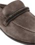 Brunello Cucinelli Bruin Suède Kralen Instap Platte Schoenen - Thumbnail 2