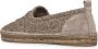 Brunello Cucinelli Bruine Instap Espadrilles met Natuurlijk Patroon - Thumbnail 2