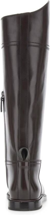 Brunello Cucinelli Bruine Laarzen Scarpe