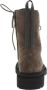 Brunello Cucinelli Bruine Leren Enkellaarzen met Monil Detail - Thumbnail 2