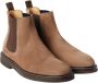 BRUNELLO CUCINELLI Bruine Platte Schoenen met Elastische Banden Bruin Heren - Thumbnail 2