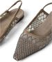 BRUNELLO CUCINELLI Bruine platte schoenen met haakdetail Brown Dames - Thumbnail 2
