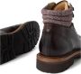 Brunello Cucinelli Bruine Sneakers met Wolinzet - Thumbnail 2