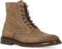 BRUNELLO CUCINELLI Bruine Suède Leren Laarzen voor Mannen Bruin Heren - Thumbnail 2