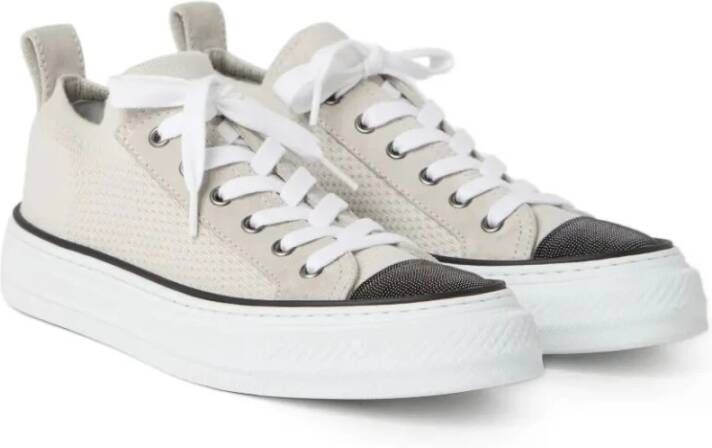 Brunello Cucinelli Canvas Sneakers