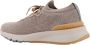 BRUNELLO CUCINELLI Gebreide Sneakers met Rubberen Logo Detail Gray Heren - Thumbnail 8