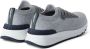 BRUNELLO CUCINELLI Grijs Zwart Wit Katoenen Lage Sneakers Gray Heren - Thumbnail 3