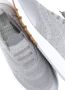Brunello Cucinelli Grijze Katoenen Sneakers Ronde Neus Logo - Thumbnail 2