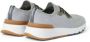 BRUNELLO CUCINELLI Grijze Katoenmix Sneaker Logo Print Gray Heren - Thumbnail 3