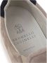 Brunello Cucinelli Grijze Leren Sneaker Klassieke Stijl - Thumbnail 2
