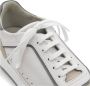 BRUNELLO CUCINELLI Grijze Leren Sneakers met Geperforeerde Details Gray Heren - Thumbnail 5