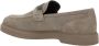 BRUNELLO CUCINELLI Leren Loafers in Taiga Stijl Gray Dames - Thumbnail 7