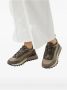 Brunello Cucinelli Grijze Suède Sneakers Kettingdetail - Thumbnail 2