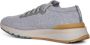 Brunello Cucinelli Grijze Wol Sneakers met Jacquard Breiwerk - Thumbnail 2