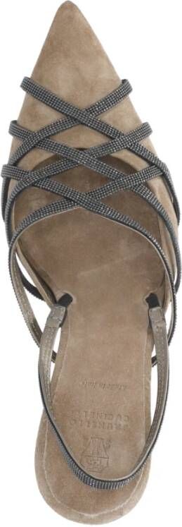 BRUNELLO CUCINELLI High Heel Sandals Beige Dames