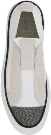Brunello Cucinelli Iconische Versierde Sneakers voor Casual-Chic Look