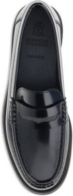 Brunello Cucinelli Klassieke leren penny loafers