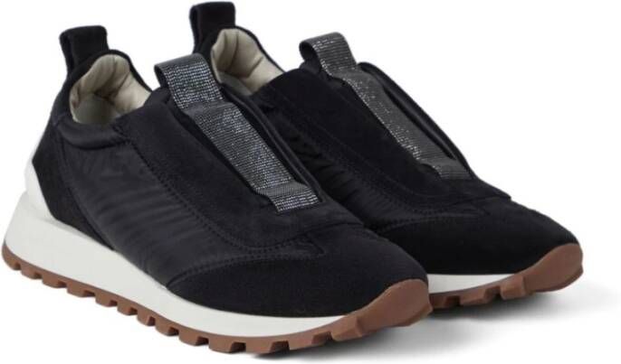 BRUNELLO CUCINELLI Klassieke Sneakers voor Dagelijks Gebruik Blue Dames