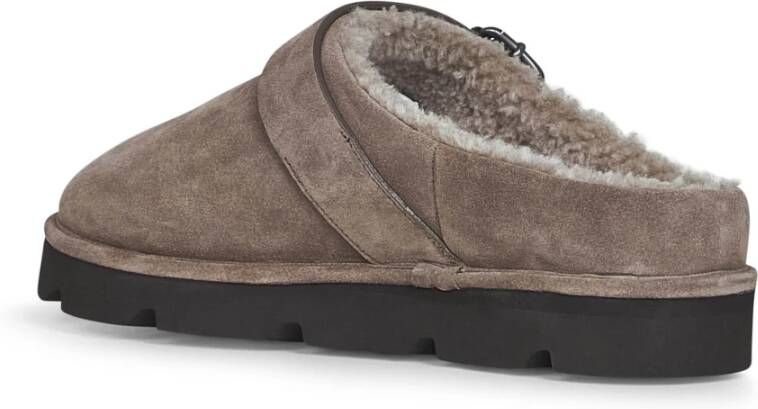 Brunello Cucinelli Klei Suède Instap Sandalen