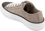 BRUNELLO CUCINELLI Lage suède sneakers met geborduurd Monile-detail Brown Dames - Thumbnail 7