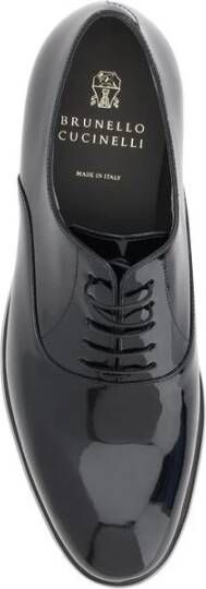 Brunello Cucinelli Lakleren Veterschoenen