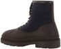 Brunello Cucinelli Leren Enkellaarsjes met Blokhak - Thumbnail 2
