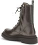 Brunello Cucinelli Leren Enkellaarzen met Monile Detail - Thumbnail 2