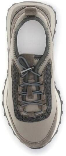 Brunello Cucinelli Leren Sneakers met Koordsluiting