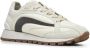 BRUNELLO CUCINELLI Lichtgrijze Sneakers met Precious Stripe Borduurwerk Multicolor Dames - Thumbnail 2