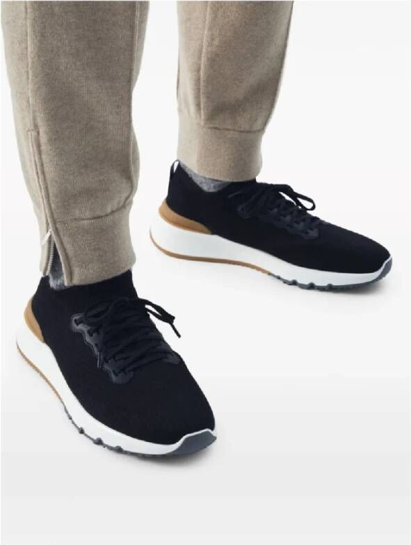 Brunello Cucinelli Luxe Katoenen Sneakers voor Mannen