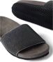 BRUNELLO CUCINELLI Beige Suède Slide Sandalen met Monile Detail Beige Dames - Thumbnail 8
