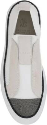 Brunello Cucinelli Mesh Panel Sneakers Elegant Comfort
