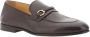 BRUNELLO CUCINELLI Loafers van leer met geantiqueerd messing detail Brown Heren - Thumbnail 6
