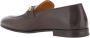 BRUNELLO CUCINELLI Loafers van leer met geantiqueerd messing detail Brown Heren - Thumbnail 7