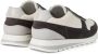 Brunello Cucinelli Off-White Leren Sneaker met Suède Hiel - Thumbnail 2