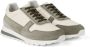 BRUNELLO CUCINELLI Olijfgroene Suède Platte Schoenen Green Heren - Thumbnail 2
