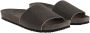 BRUNELLO CUCINELLI Precious lignite slippers Gray Dames - Thumbnail 4