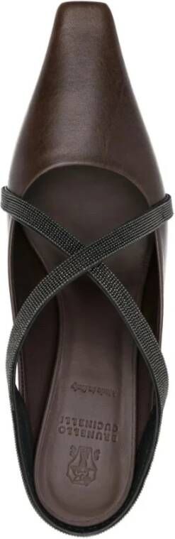 Brunello Cucinelli Puntige Sandalen