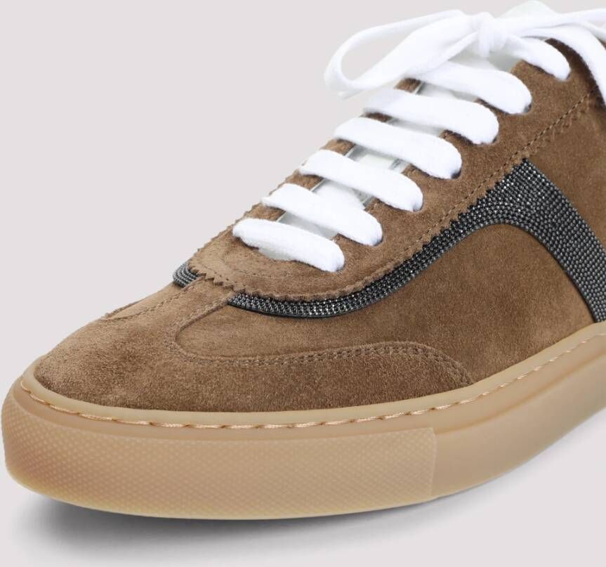 BRUNELLO CUCINELLI Sesamo Sneakers Brown Dames