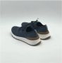 BRUNELLO CUCINELLI Blauwe Denim Katoenen Mesh Hardloopschoenen Blue Heren - Thumbnail 3