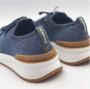 BRUNELLO CUCINELLI Blauwe Denim Katoenen Mesh Hardloopschoenen Blue Heren - Thumbnail 5