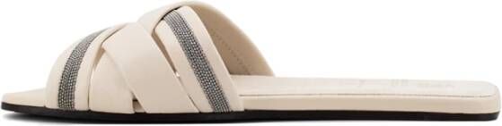 BRUNELLO CUCINELLI Sliders Beige Dames